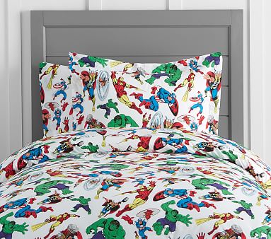 Marvel Kids Duvet Cover Pottery Barn Kids