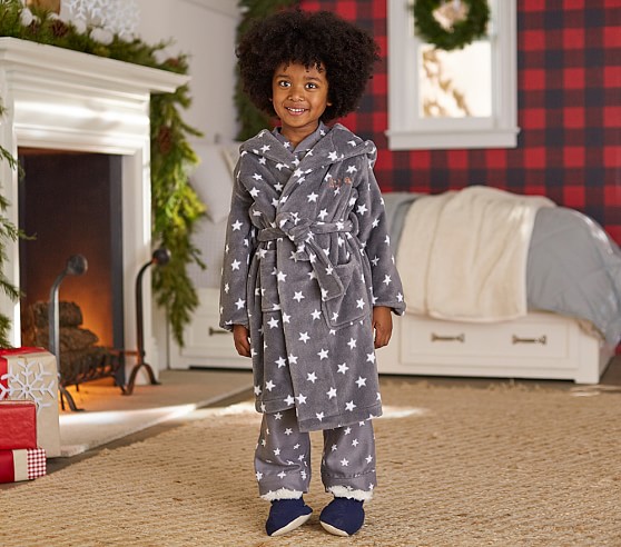 Star Kids Bathrobe Pottery Barn Kids