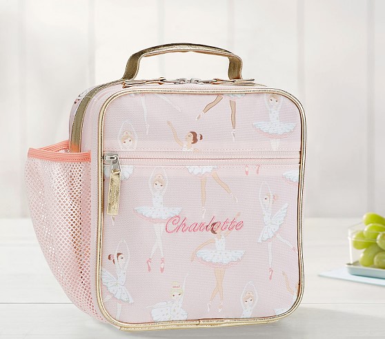 Mackenzie Blush Romantic Ballerina Classic Kids Lunch Box