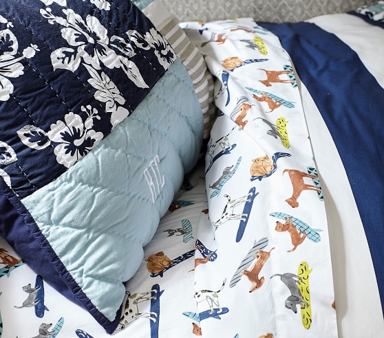 Jordan Surf Kids Comforter Set Pottery Barn Kids