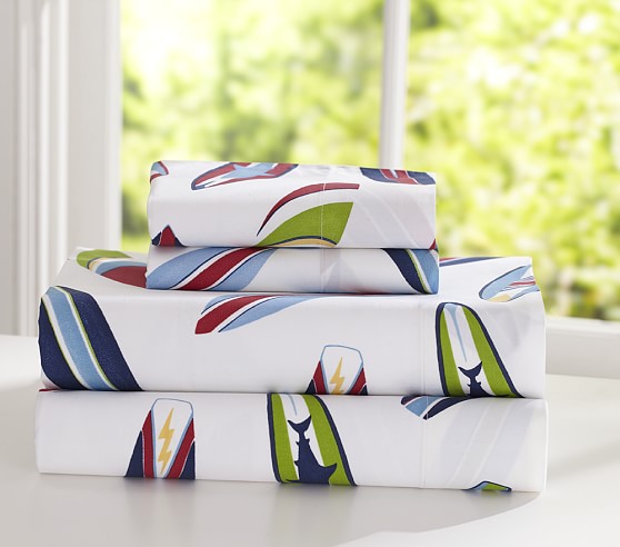 Surfboard Sheeting Pottery Barn Kids