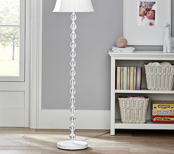 Stacked Crystal Kids Floor Lamp Base Pottery Barn Kids