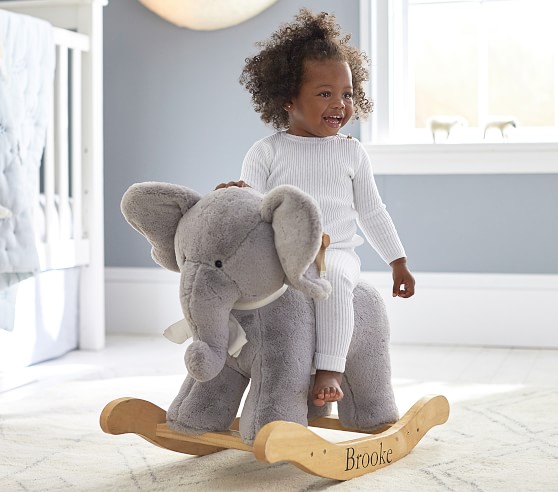 core plush rocker elephant