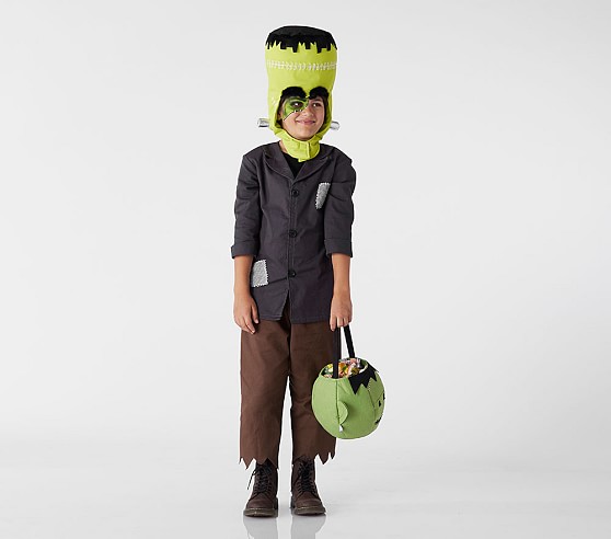 Kids Frankenstein Costume Glow In The Dark Pottery Barn Kids