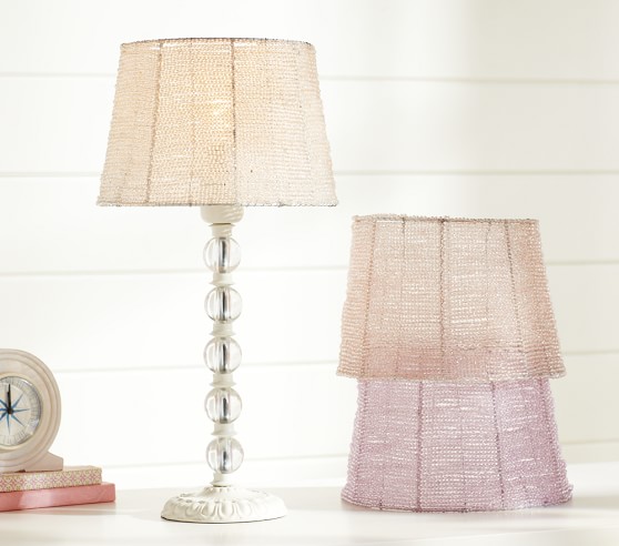 Beaded Shade Kids Lamp Pottery Barn Kids