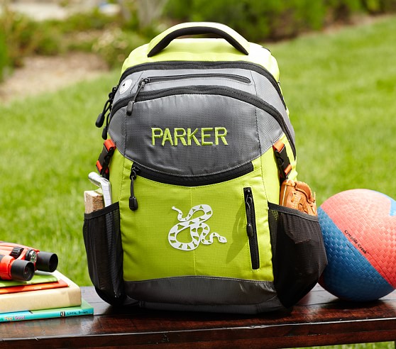 Lime Colton Kids Backpacks Pottery Barn Kids