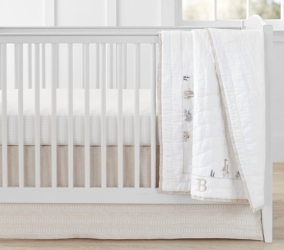 Sweet Animal Baby Bedding Crib Bedding Pottery Barn Kids