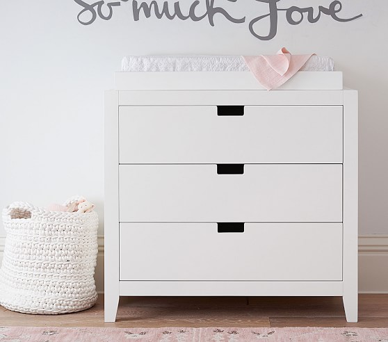 Marlow Changing Table Dresser Topper Pottery Barn Kids