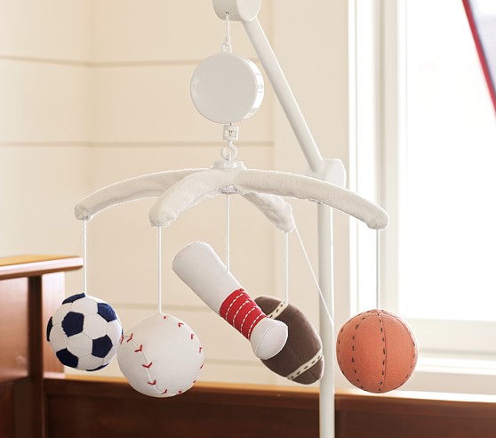 Jv Sports Nursery Baby Mobile Pottery Barn Kids