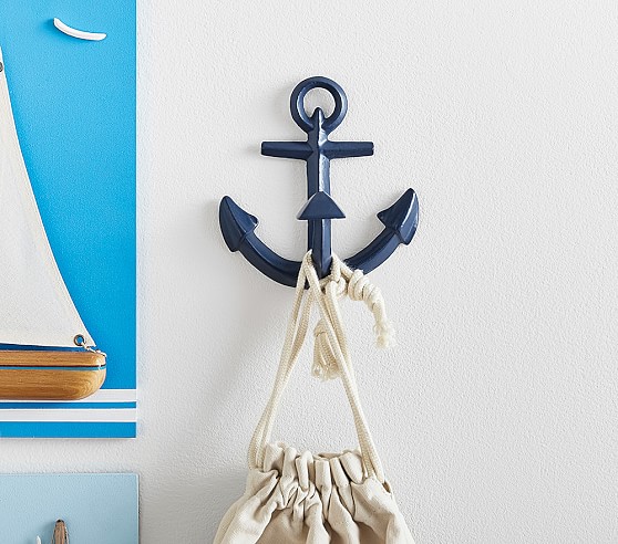 Anchor Kids Wall Hooks Pottery Barn Kids