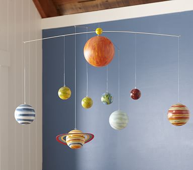 Planet Ceiling Baby Mobile Pottery Barn Kids