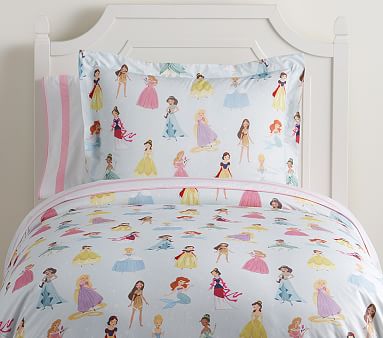 Disney Princess Kids Duvet Cover Pottery Barn Kids