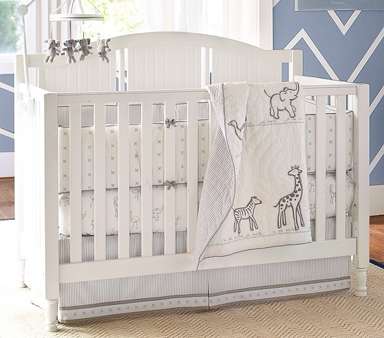 Reese Crib Bedding Set Pottery Barn Kids