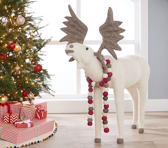 Moose Decor Christmas Decorations Pottery Barn Kids