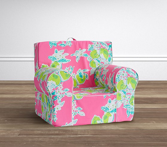 Lilly Pulitzer Pink Lemonade Anywhere Chair Kids Armchair