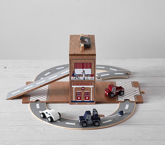 Mobile Toy Car Track Set Pottery Barn Kids