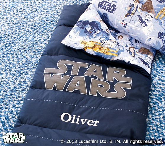 Star Wars Kids Sleeping Bag Pottery Barn Kids