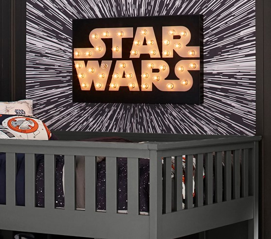 Star Wars Hyperdrive Kids Wall Mural Pottery Barn Kids