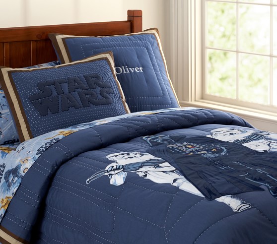 Star Wars Darth Vader And Stormtrooper Kids Comforter Set