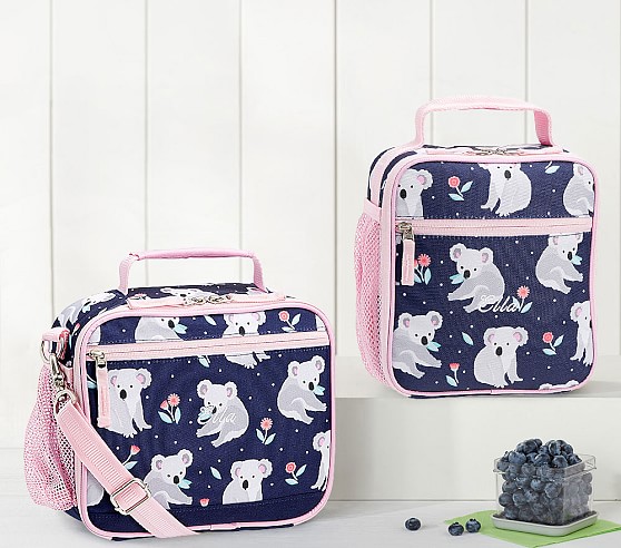 Pink Navy Koala Kids Lunch Box Pottery Barn Kids