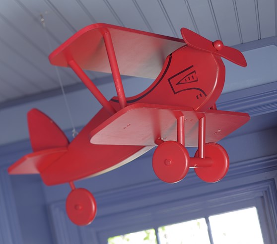 Vintage Hanging Planes Kids Room Decor Pottery Barn Kids