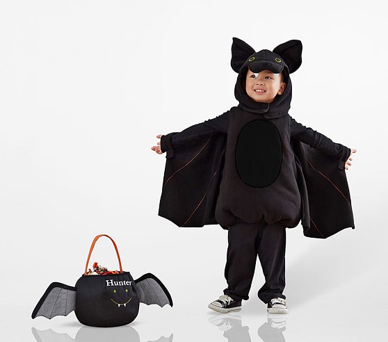 Kids Puffy Bat Costume Pottery Barn Kids