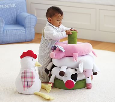 pottery barn animal stacker