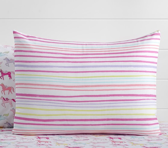 Rainbow Stripe Kids Duvet Cover Pottery Barn Kids