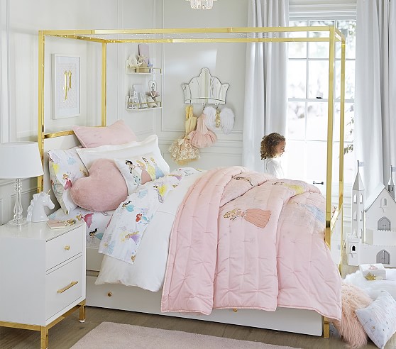 Flynn Canopy Kids Bed Pottery Barn Kids