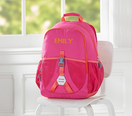 Avery Hot Pink Girls Backpack | Pottery Barn Kids