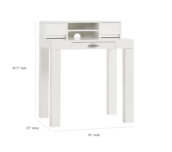 Parsons Mini Kids Desk Hutch Pottery Barn Kids