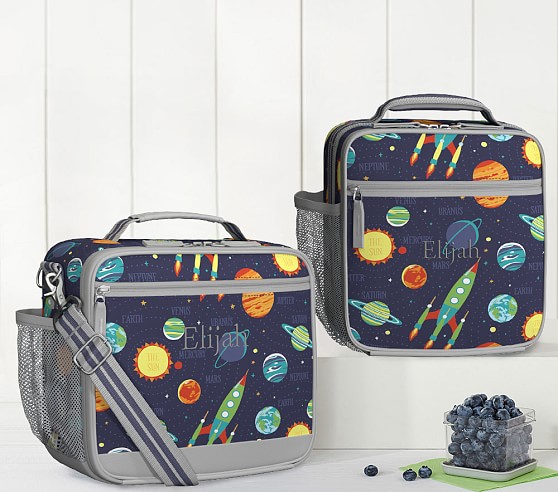 Navy Solar System Kids Lunch Box Pottery Barn Kids