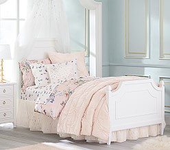 Monique Lhuillier Velvet Pintuck Kids Comforter Set Pottery