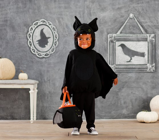 Kids Puffy Bat Costume Pottery Barn Kids