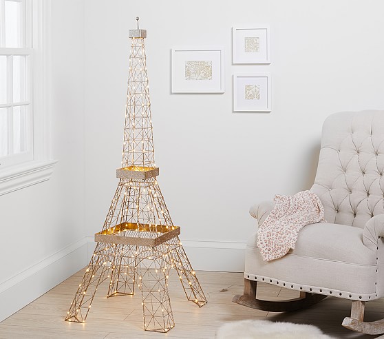 Monique Lhuillier Eiffel Tower Kids Floor Lamp Pottery