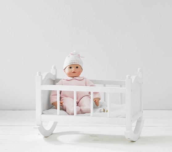 pottery barn baby doll crib