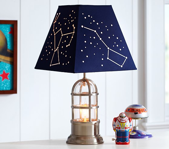 Constellation Shade Kids Lamp Pottery Barn Kids