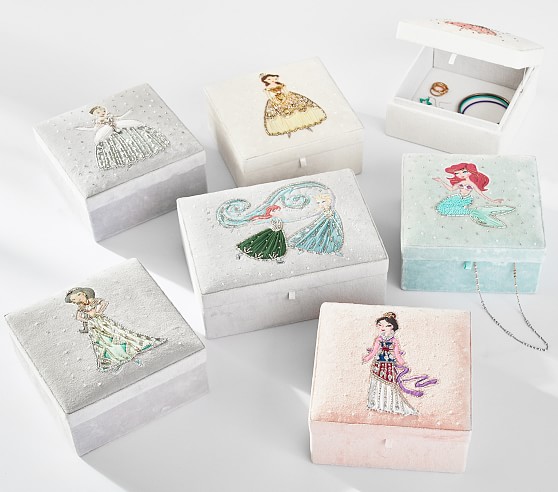 Disney Princess Kids Jewelry Boxes Pottery Barn Kids