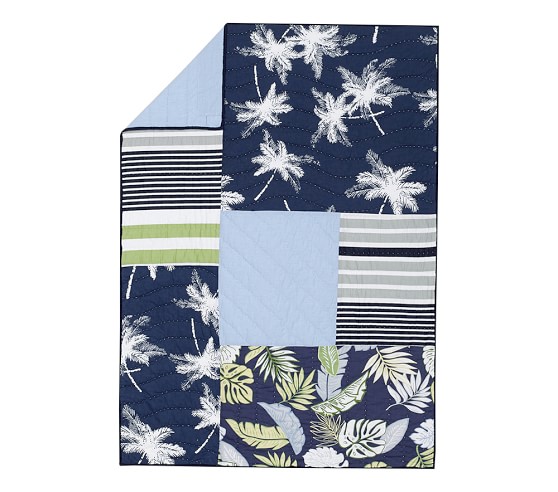 Surf Patch Baby Quilt Crib Bedding Pottery Barn Kids