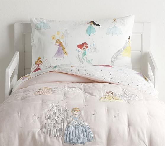 Disney Princess Toddler Comforter Toddler Bedding Pottery Barn Kids