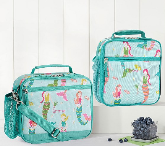 Aqua Mermaids Kids Lunch Box Pottery Barn Kids