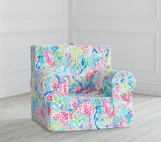 Lilly Pulitzer Mermaid Cove Anywhere Chair Kids Armchair