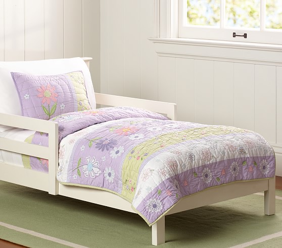 Daisy Garden Toddler Comforter Toddler Bedding Pottery Barn Kids