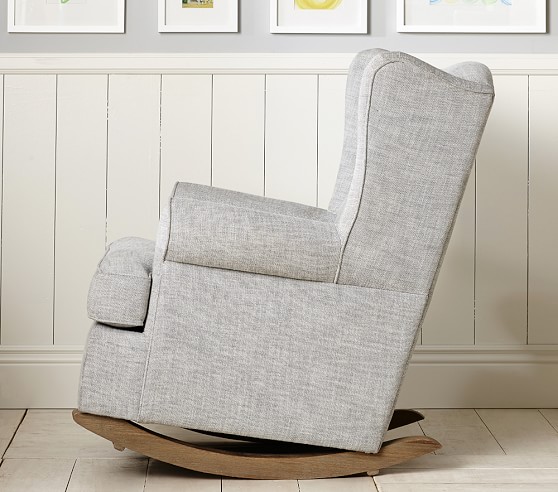 Wingback Convertible Rocking Chair Ottoman Pottery Barn Kids