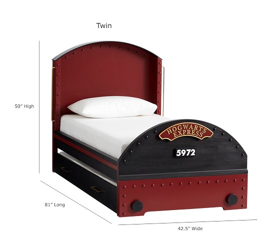 Harry Potter Hogwarts Express Kids Bed Pottery Barn Kids - twin bed red roblox