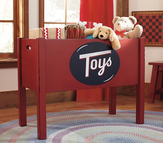 Rustic Toy Box Pottery Barn Kids