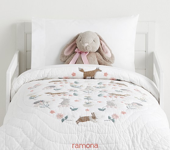 Ramona Toddler Comforter Toddler Bedding Pottery Barn Kids