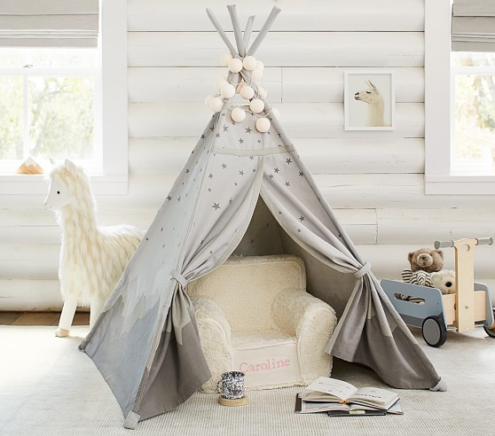 Mountain Scenic Mini Teepee Play Tent Pottery Barn Kids