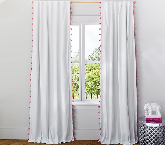 Bella Tassel Kids Blackout Curtain Pottery Barn Kids