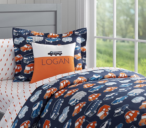 Cars Kids Duvet Cover Pottery Barn Kids